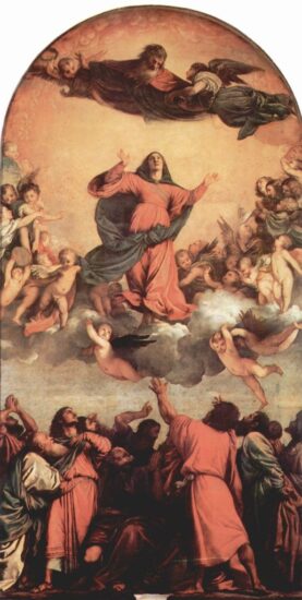 Христос с младенцем на руках. Иконография праздника Успения: фрески, мозаики, иконы и картины
