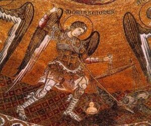 Господства - чин ангельский. Мозаика собора Сан-Марко в Венеции. 1342-1354