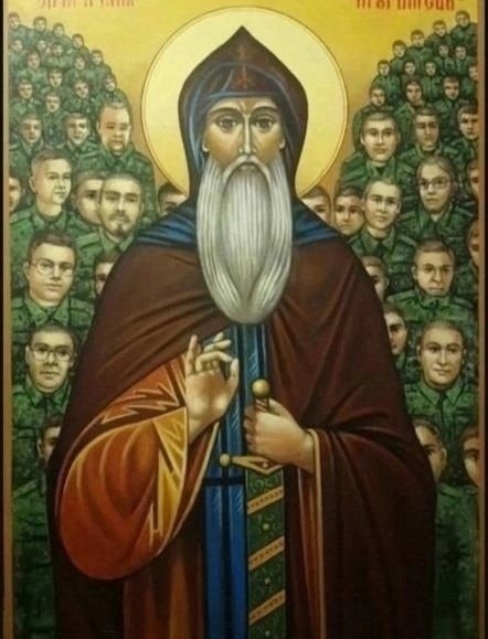 Новая икона святого Илии Муромца