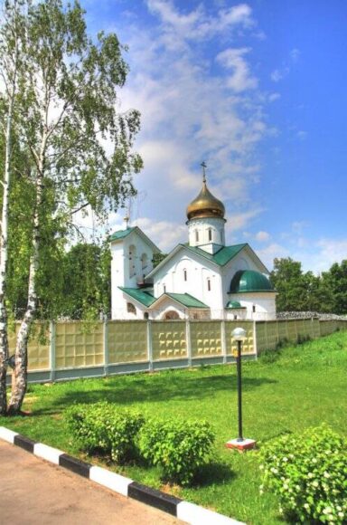 Московская область, Ашукино. Церковь Александра Невского при Софринской бригаде Национальной гвардии