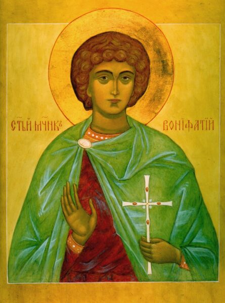 Икона святого Вонифатия