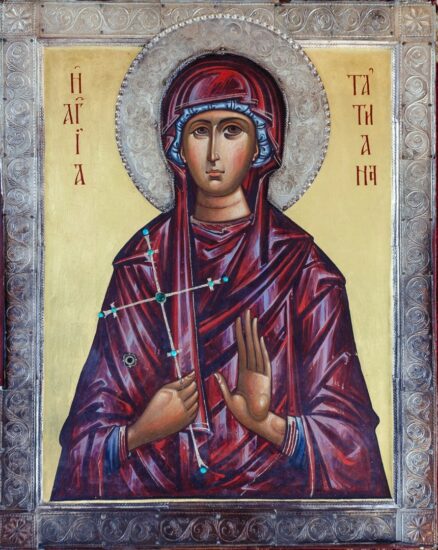 Икона святой Татианы