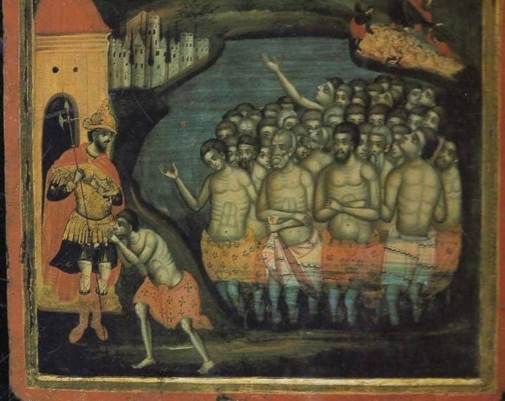 Как сразу 40 военнослужащих римского "Молниеносного легиона" стали святыми: История подвига мучеников на Севастийском озере пострадавших