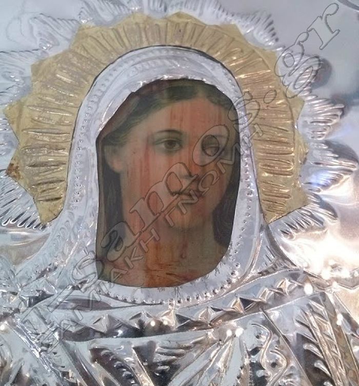 Мироточащая икона святой вмч Ирины