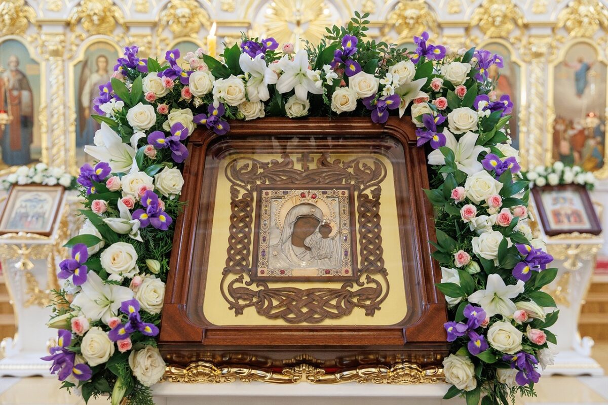 Жадовская икона Пресвятой Богородицы - копия Казанского образа