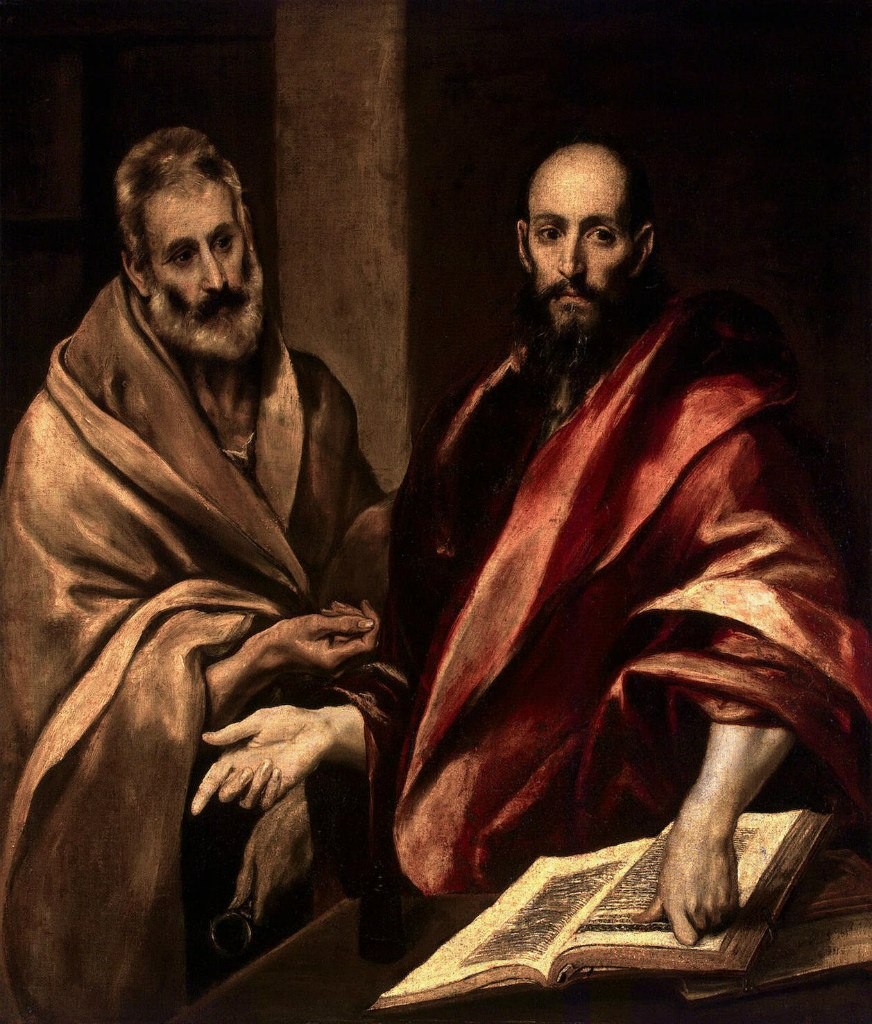 Петр и Павел. Картина Эль Греко
