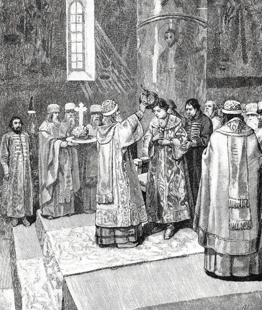 Первый русский царь. 16 января 1547 года венчался на царство Иван IV Васильевич, прозванный Грозным: как это было и каково значение обряда