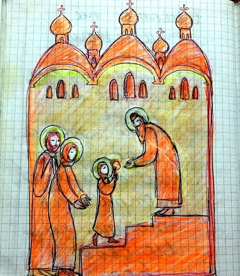 Молитвы о помощи в воспитании детей Богородице на праздник Введения во храм