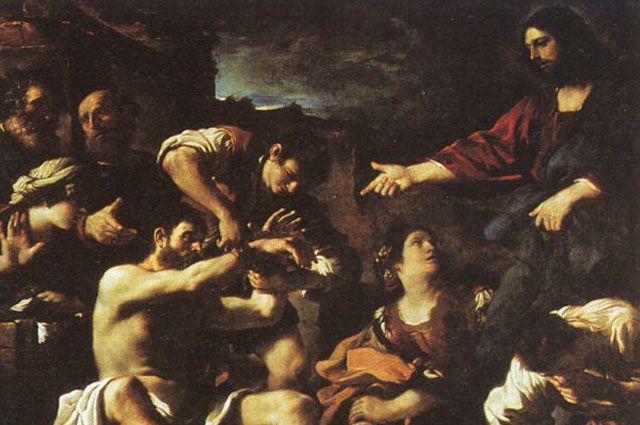Воскрешение Лазаря в картинах